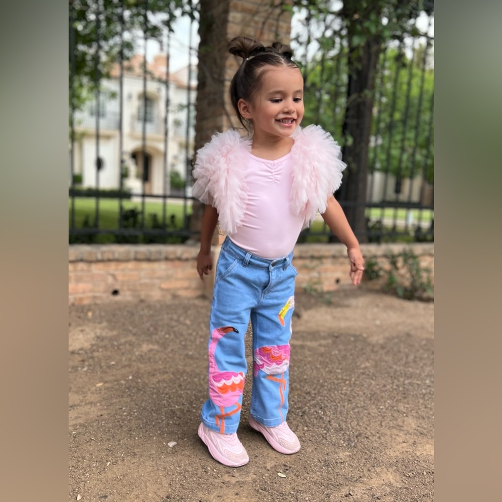 Tulle Ruffle Shrug
